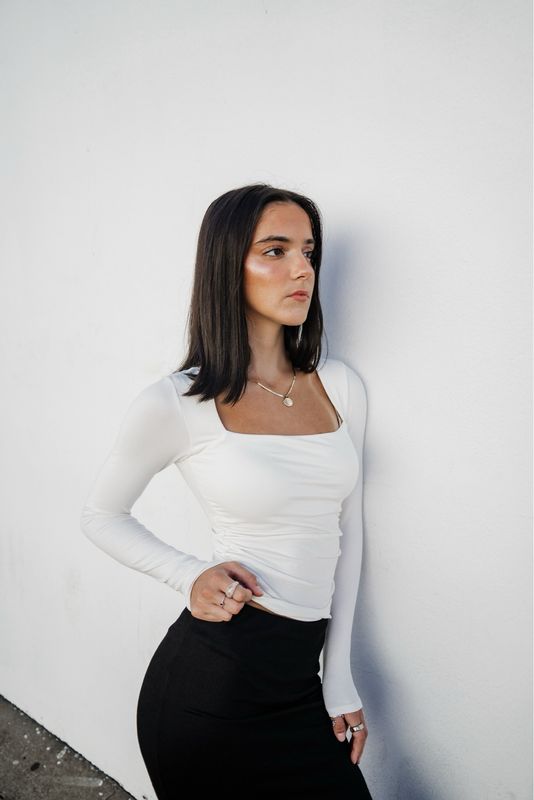 Fitted Long Sleeve Top