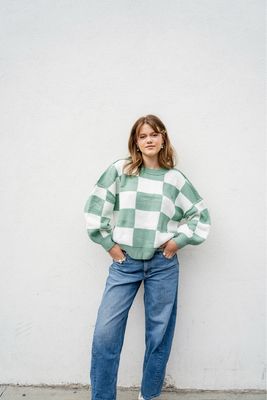 Checkered Sweater