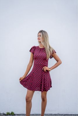 TW1894 DRESS RED