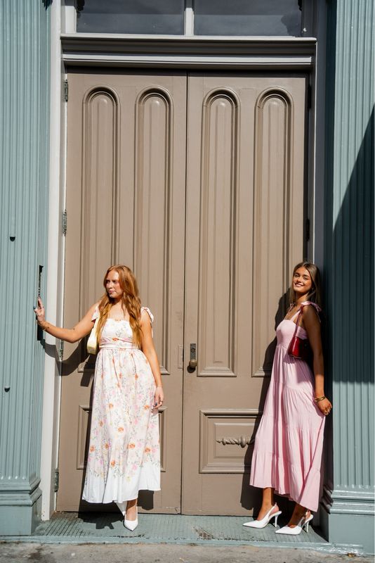 Spring Floral Maxi Dress