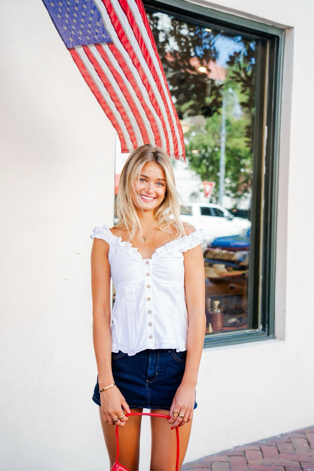 Sweetheart Neck Top