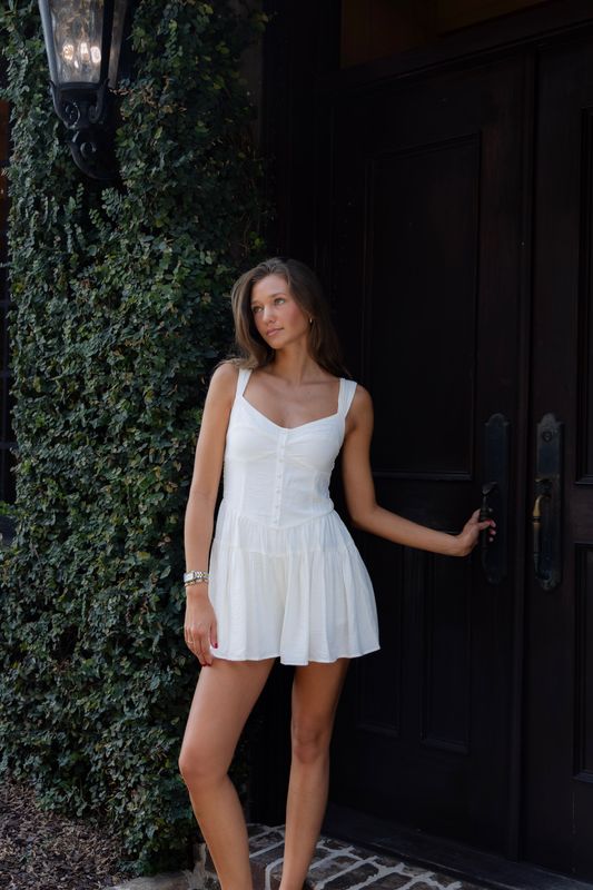 Button Down Romper
