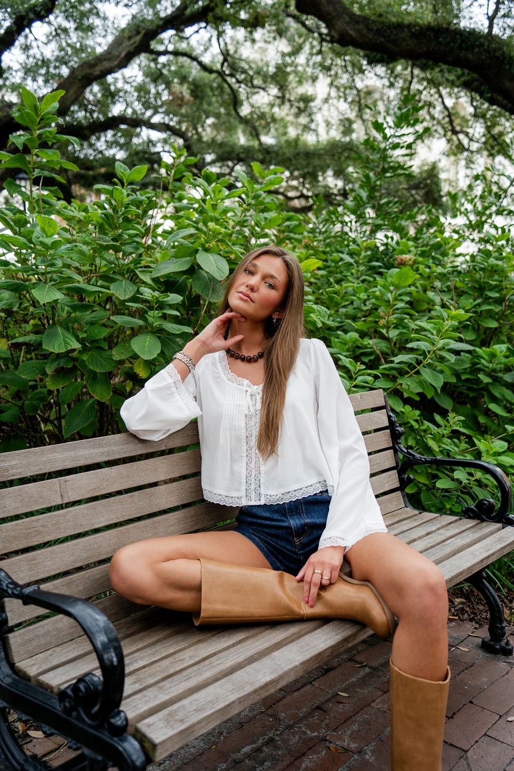 Dark Denim Mini Shorts