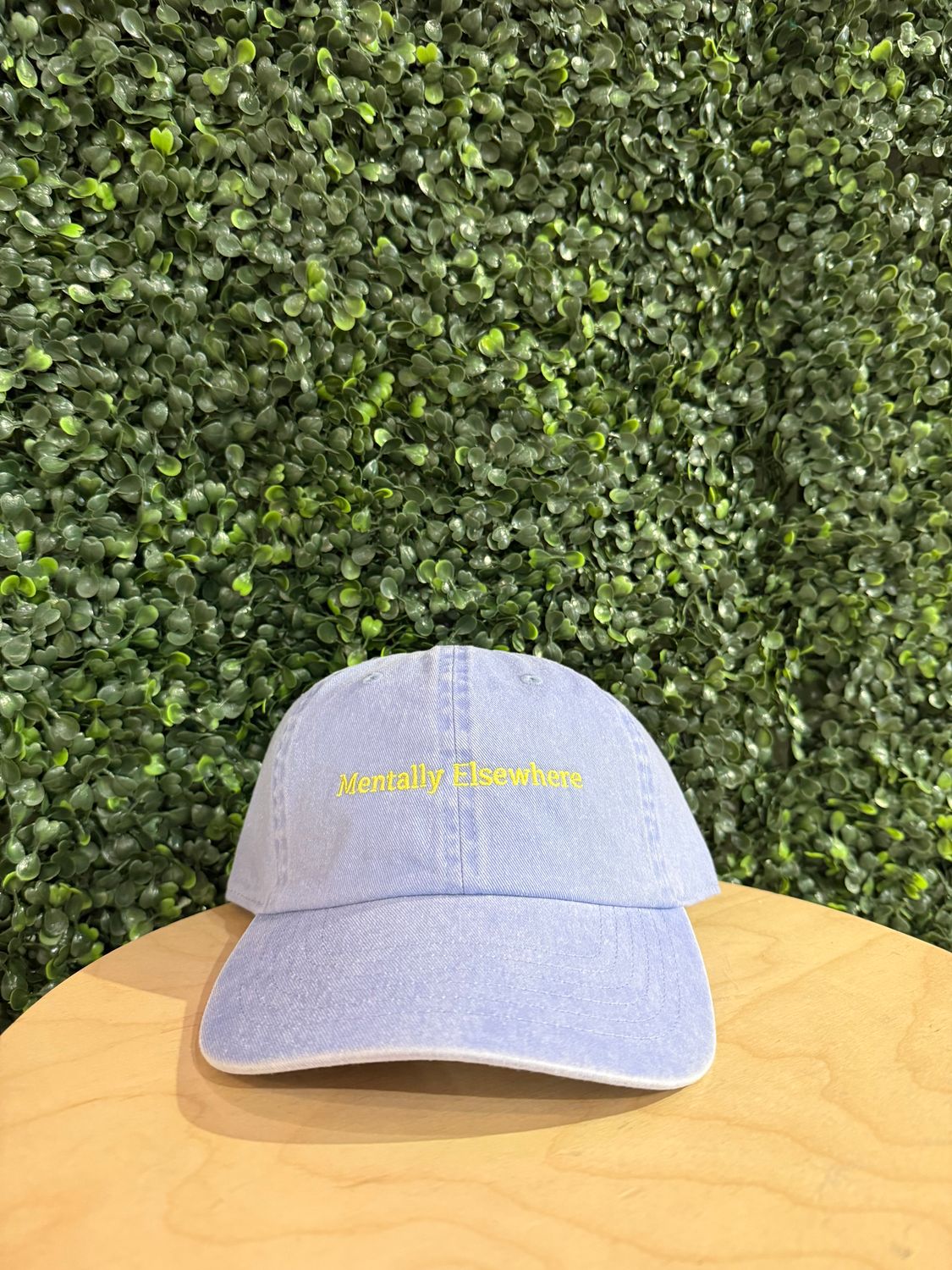Mentally Elsewhere Hat Blue