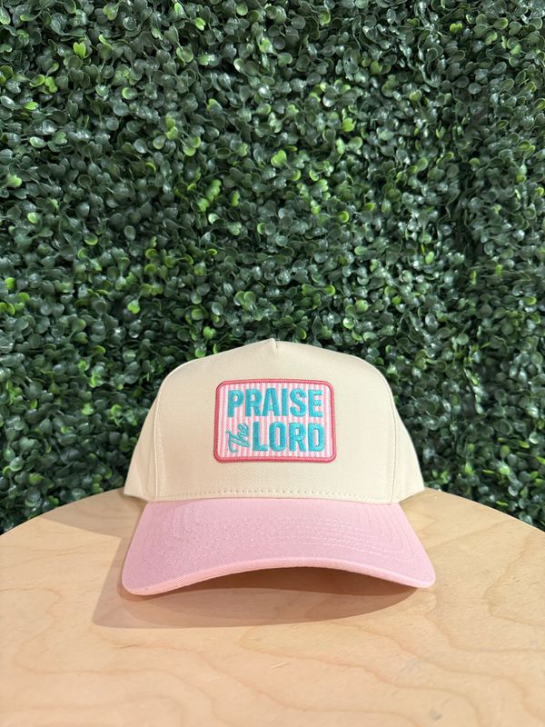 Praise The Lord Hat Pink