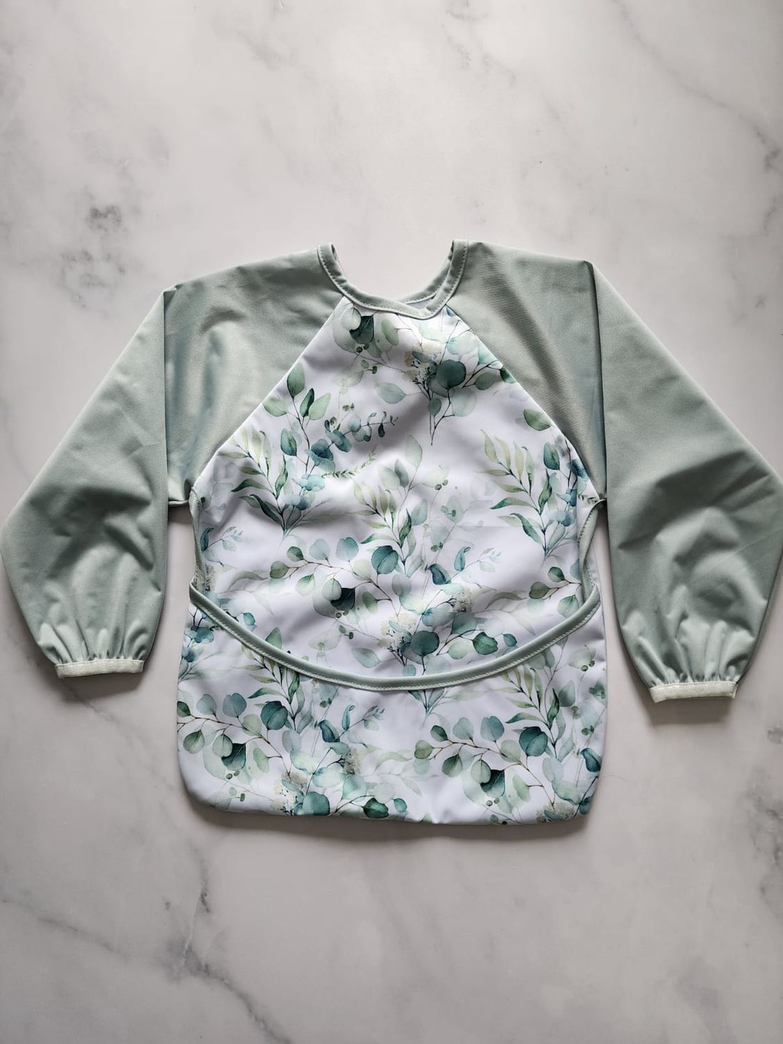 LONG SLEEVE BIB | SAGE EUCALYPTUS