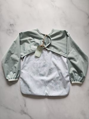 LONG SLEEVE BIB | SAGE EUCALYPTUS