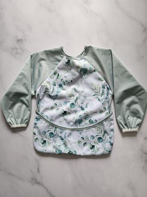 LONG SLEEVE BIB | SAGE EUCALYPTUS