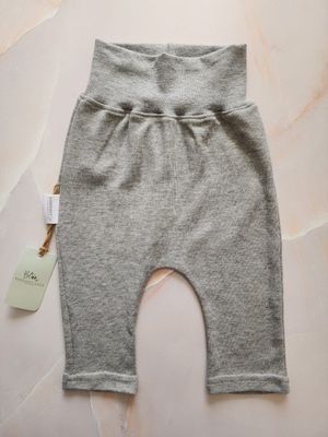 COTTON FOOTLESS LEGGING | GREY