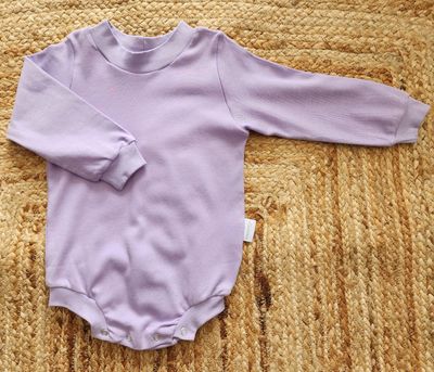OVERSIZED COTTON ONESIES | LILAC