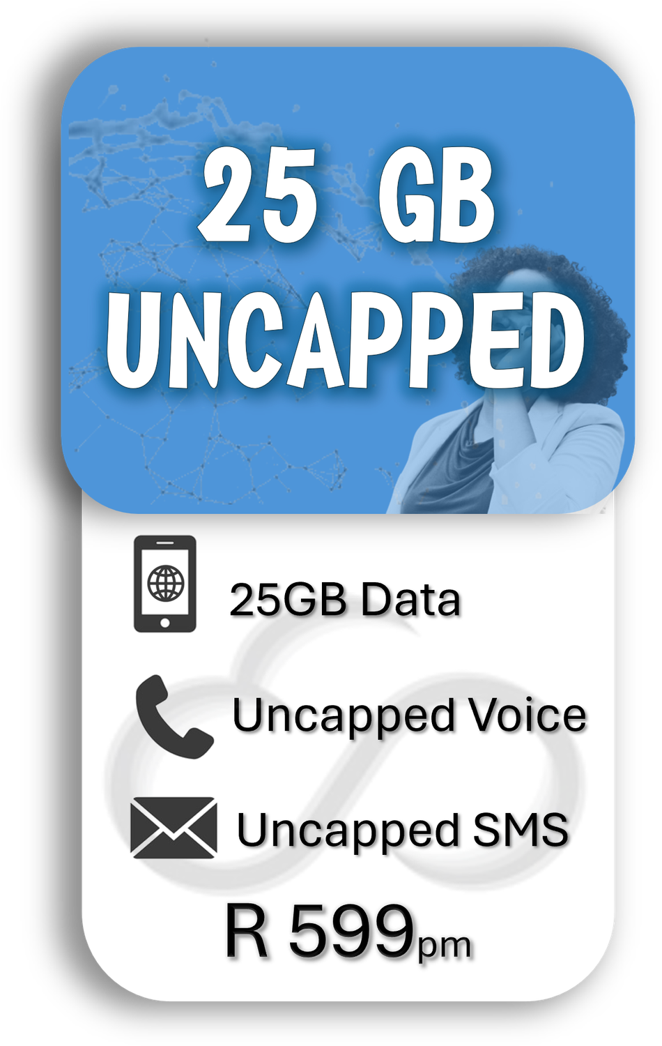 25GB Uncapped