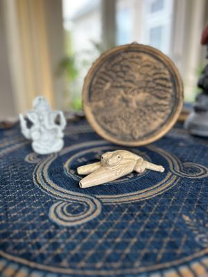 Kambo Frog Kuripe - Crocodile Wood