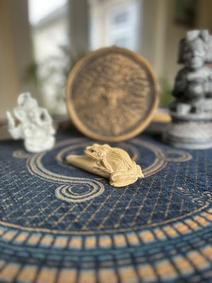 Bufo Toad Kuripe - Crocodile Wood