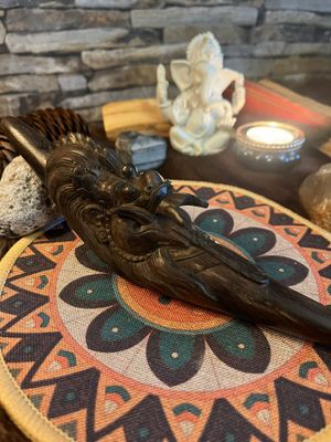 Guardian Spirit Tepi - Ebony Wood - Handmade