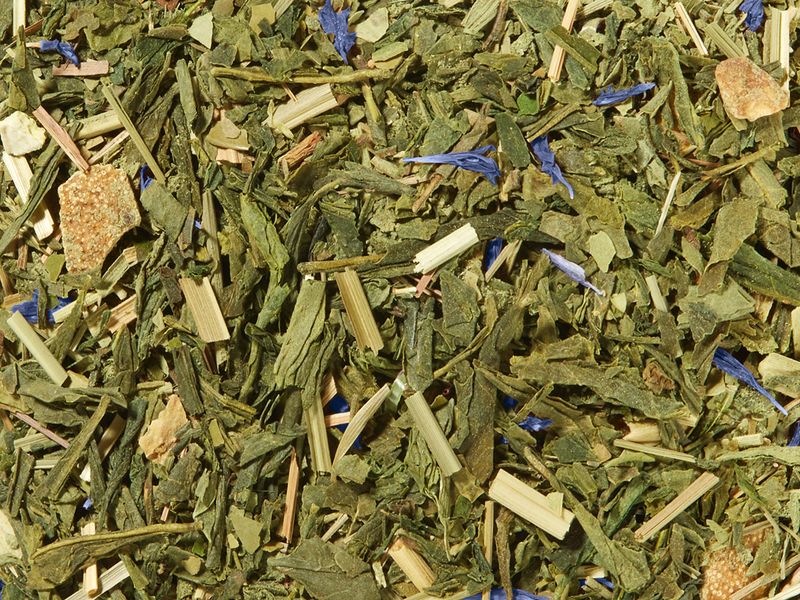 Sencha Mate-Matcha Zitrus (Zitronen-Orangen Note)