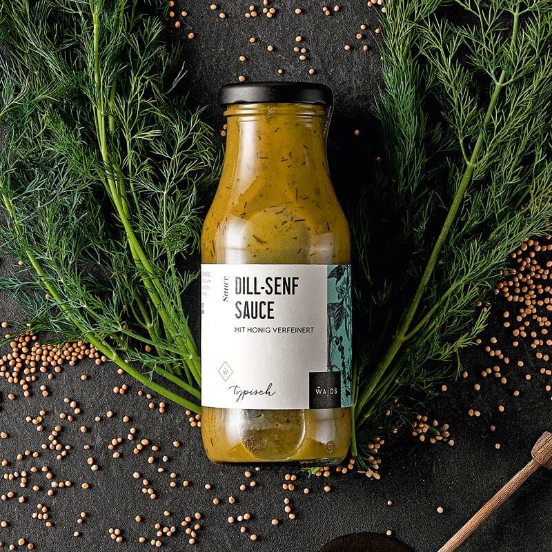 Dill-Senf Sauce - mit Honig verfeinert