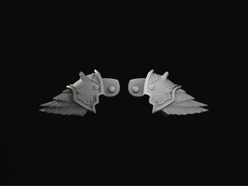 Featherweight Pauldrons