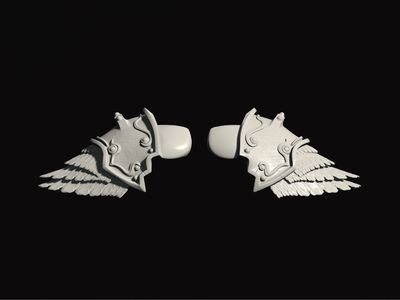 Featherweight Pauldrons