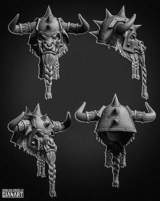 Feramo (full horns and Helm)