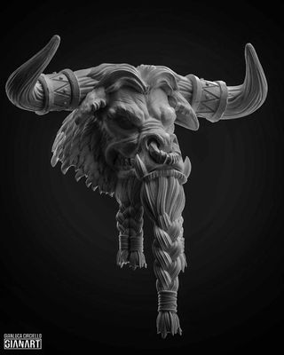 Feramo full horns No Helm