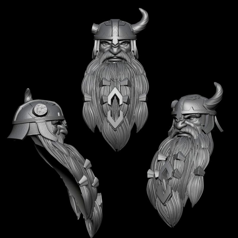 Tribute to forgotten realms Bruenor