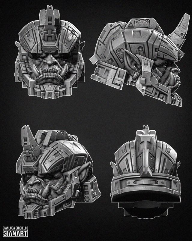 Mecha-Morkto | Visor Up Variant