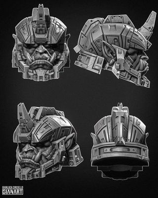 Mecha-Morkto | Visor Up Variant