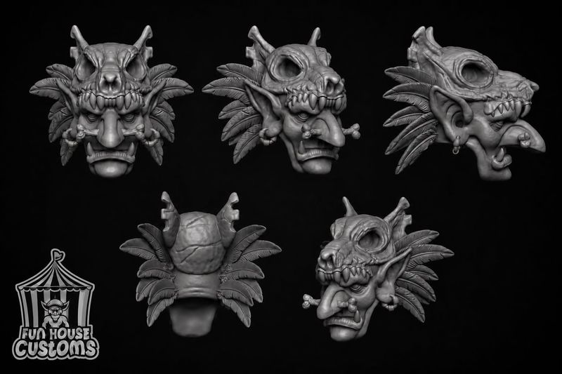 Nose bone the Goblin Shaman