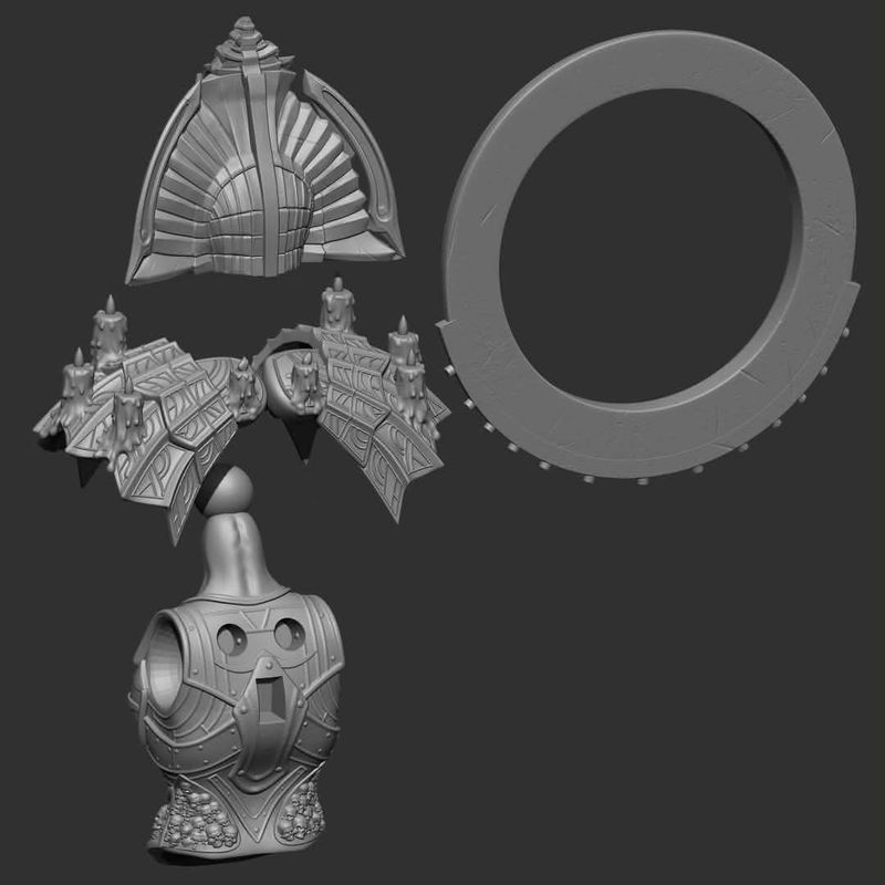 Candle witch full kit