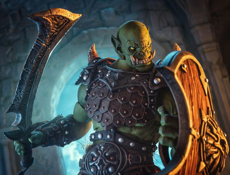 Kkurzog- ogre scale