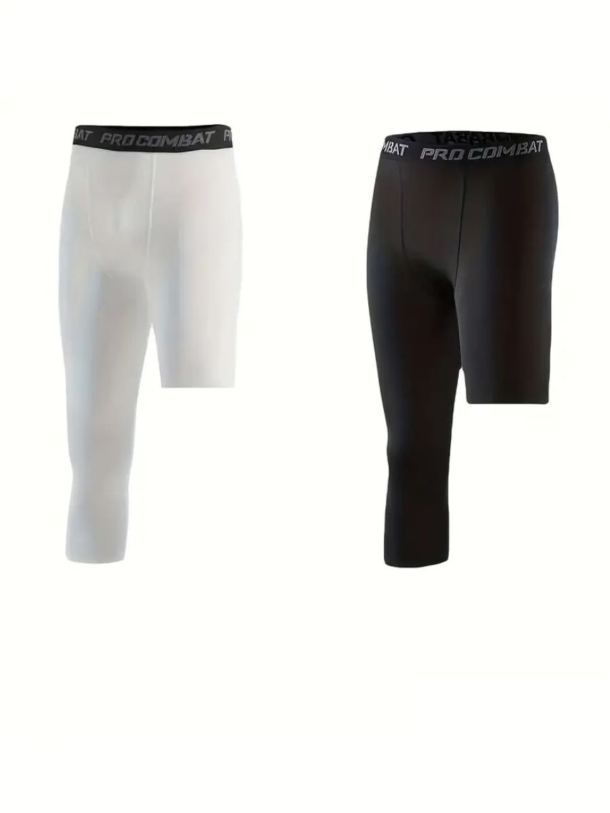 2pcs Men’s One Leg Compressions