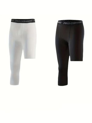 2pcs Men’s One Leg Compressions
