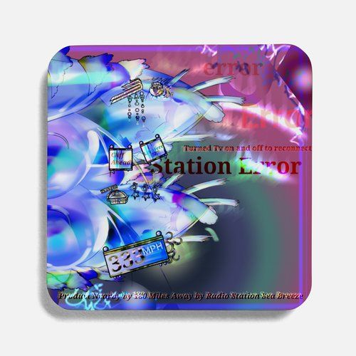 Victoria&#39;s Mountain Earring Coasters