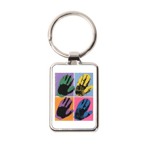 Wendie&#39;s &quot;Warhol Hands&quot; Keychain