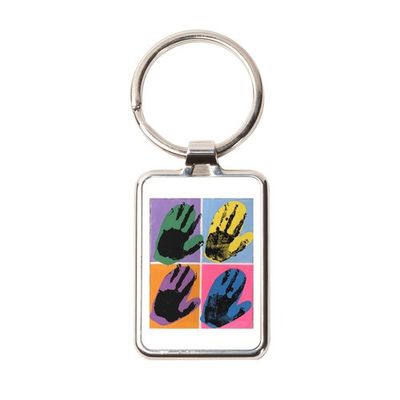 Wendie&#39;s &quot;Warhol Hands&quot; Keychain