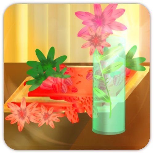 Victoria&#39;s &quot;A Morning Breakfast&quot; Coasters