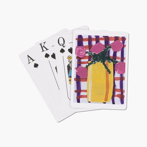 Cris &quot;Monet Vase&quot; Playing Cards