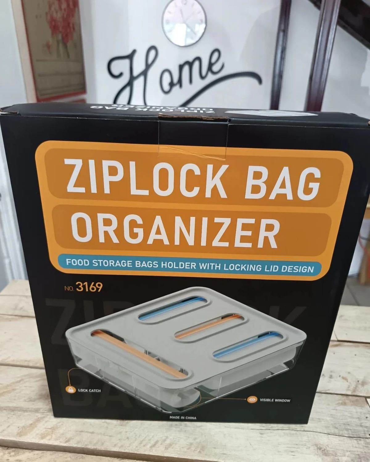 ORGANIZADOR DE BOLSAS ZIPLOCK