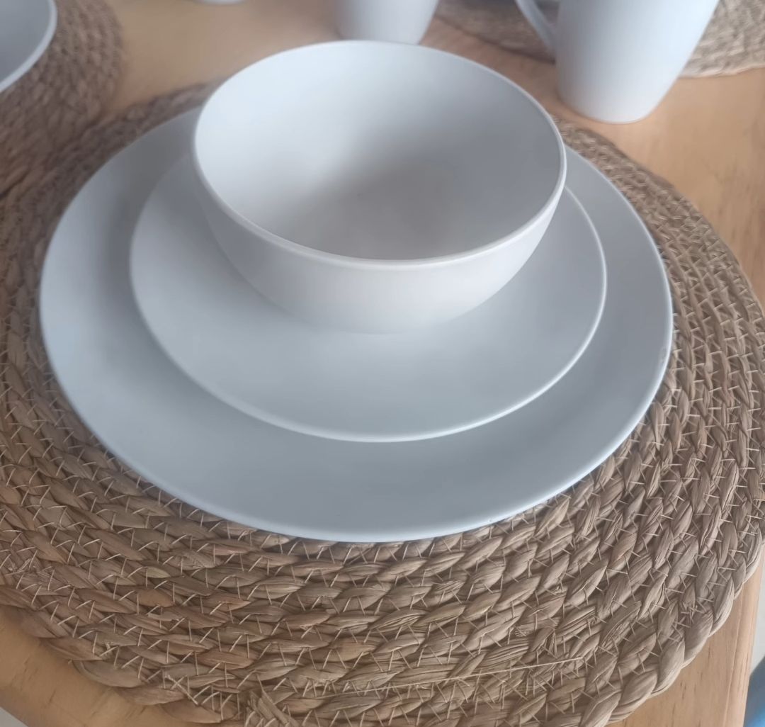 SET DE 4 INDIVIDUALES DE ALGA CIRCUNFERENCIA DE 35 CMS