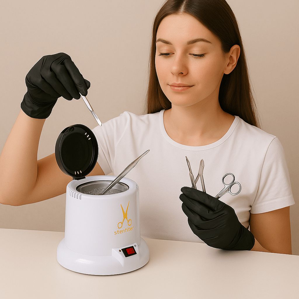 ESTERILIZADOR PARA HERRAMIENTAS DE MANICURA CON ESFERAS DE CUARZO