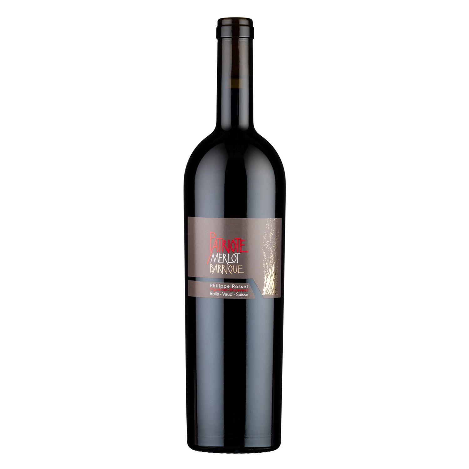 Patriote - Merlot barrique 2022 - 75 cl Patriote - Merlot barrique 2022 - 75 cl