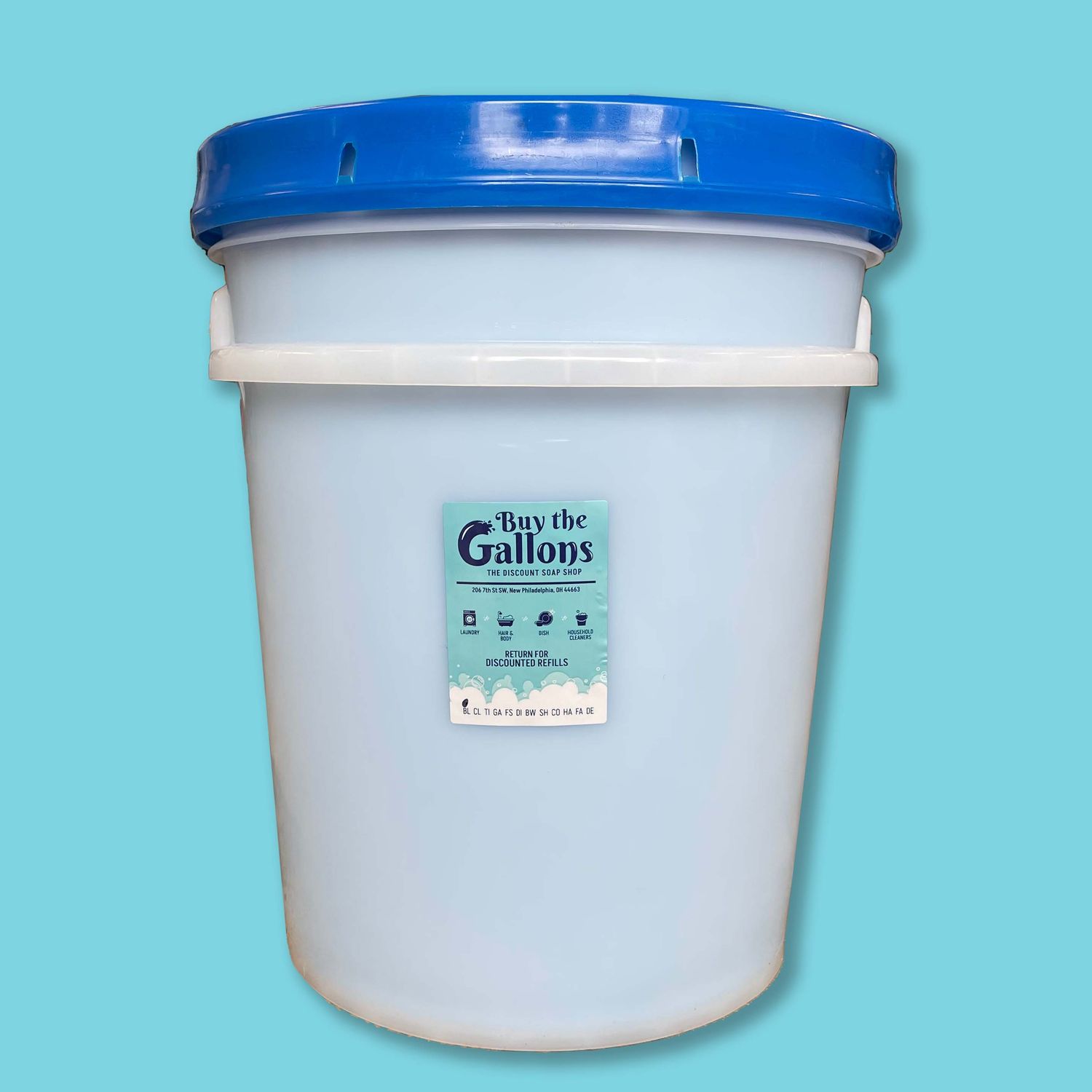 5 GALLON FABRIC SOFTENER