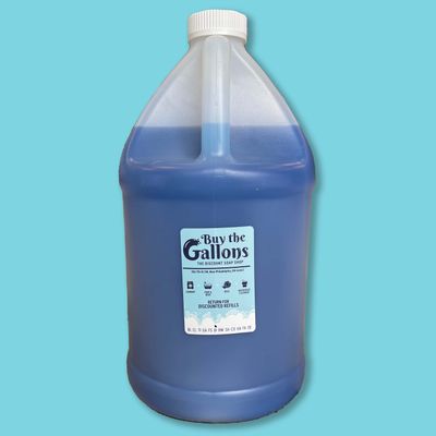 1 GALLON BLUE LAUNDRY DETERGENT