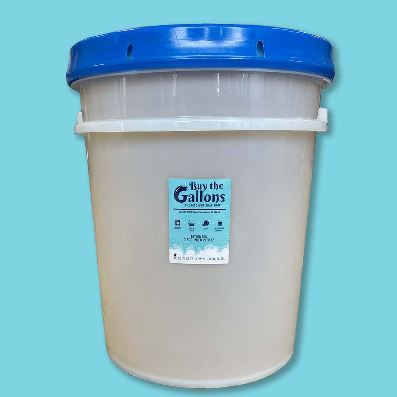 5 GALLON LAUNDRY DETERGENT Compared to ALL FREE + CLEAR