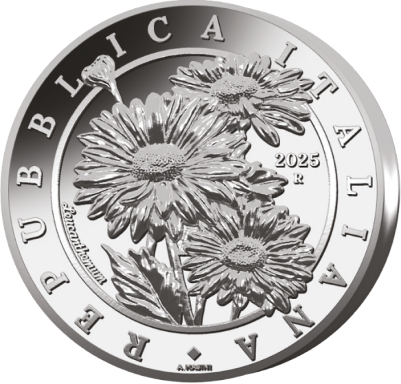 FDC 0,25 euro 1 onza Italia 2025 - Flora y Fauna