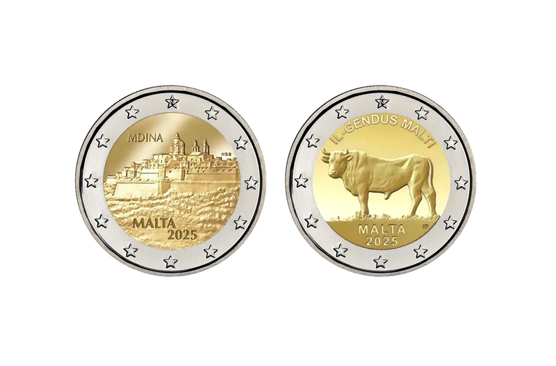 Pareja  2 euro Malta 2025