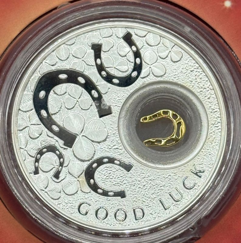 Proof 2 dollars Niue 2012 - Herradura