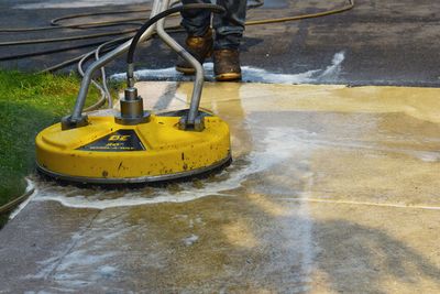 Pressure washing