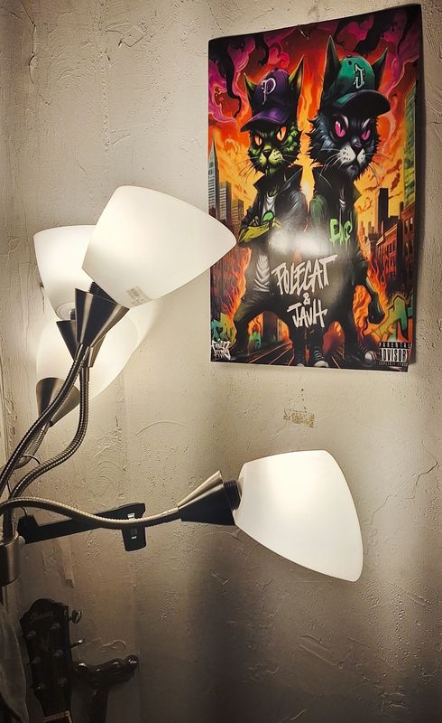 Polecat and Jauh's Art Collectible Series #001: POLECAT &amp; JAUH LP Artwork Poster [Hi-Res]