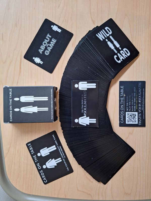 The Cards On The Table (The Couples Compatibility Card Game) ™